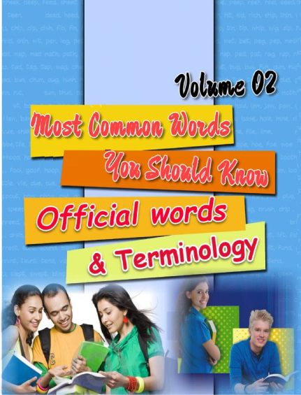 Most Common Words You Should Know Volume 02 - Most Common Words You Should Know Volume 02