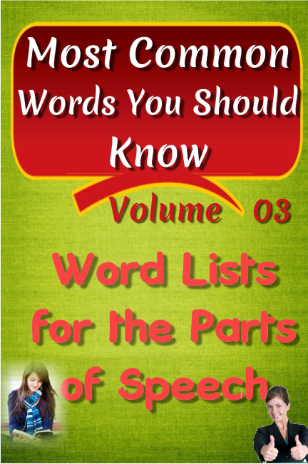 Thumbnail of Most Common Words You Should Know Volume 03
